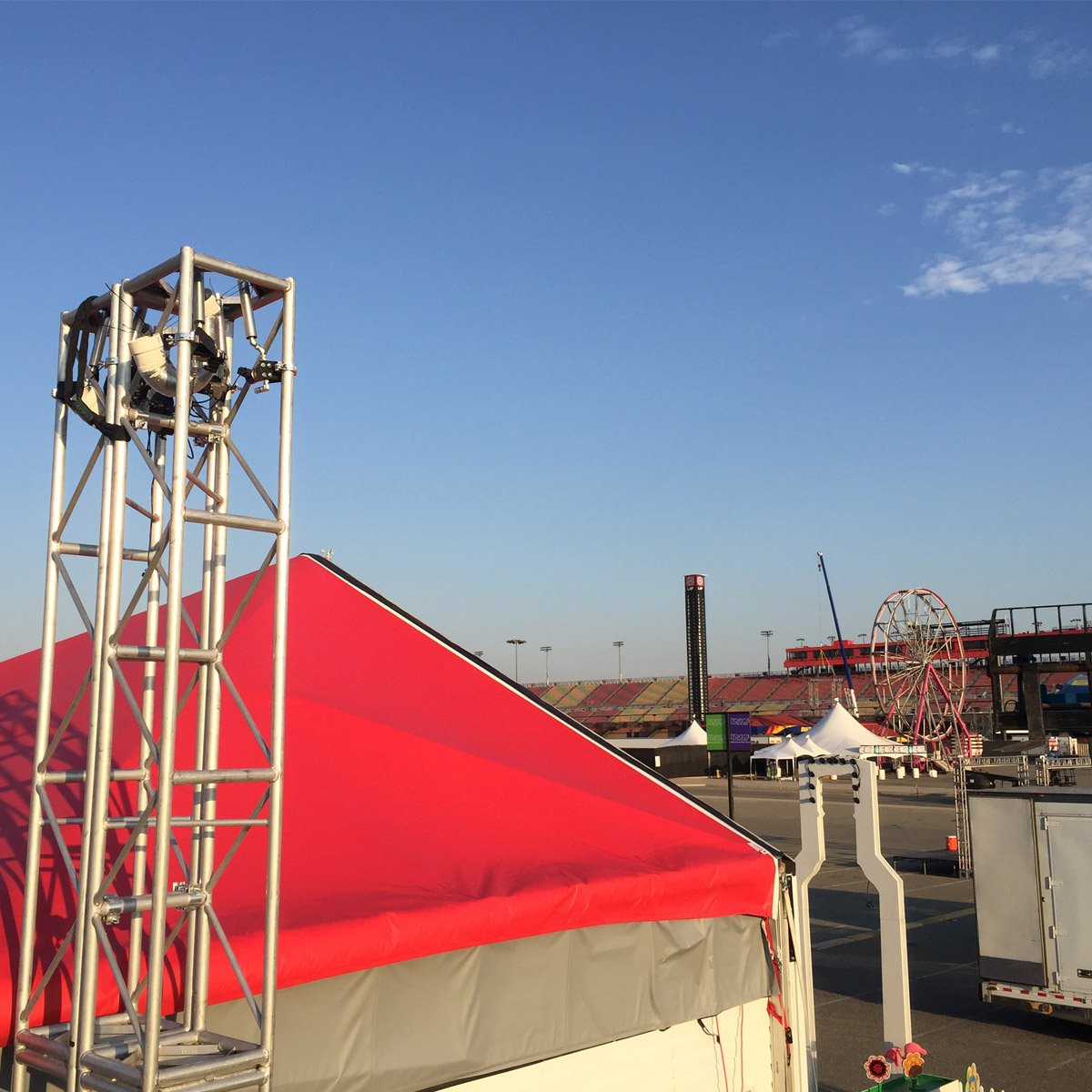 Custom CO2 Special Effects Built Equipment - Smirnoff CO2 Custom Chimney by CryoFX®