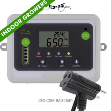 Day Night CO2 Monitor & Controller for Greenhouses