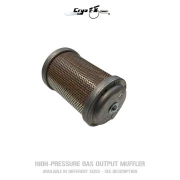 HIGH-PRESSURE GAS OUTPUT MUFFLER