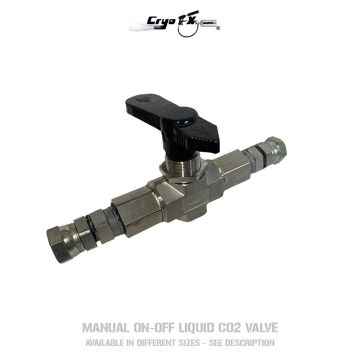 MANUAL ON-OFF LIQUID CO2 VALVE