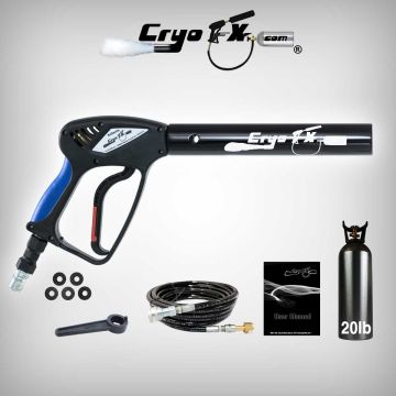 Cryo Gun + 20 lb Co2 Tank