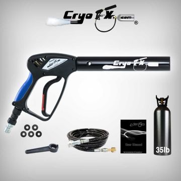 Cryo Gun + 35 lb Co2 Tank