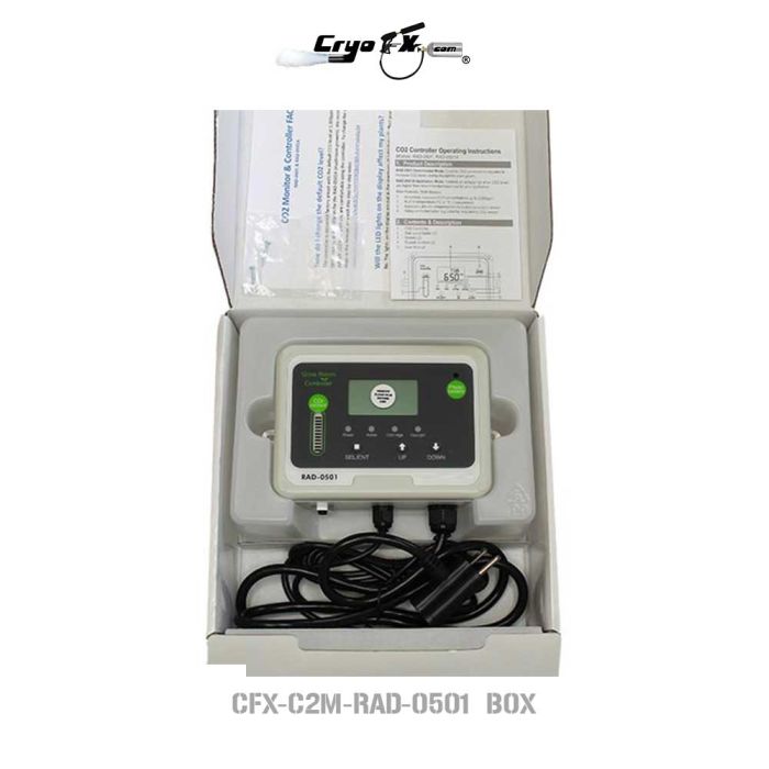 Day Night CO2 Monitor & Controller for Greenhouses