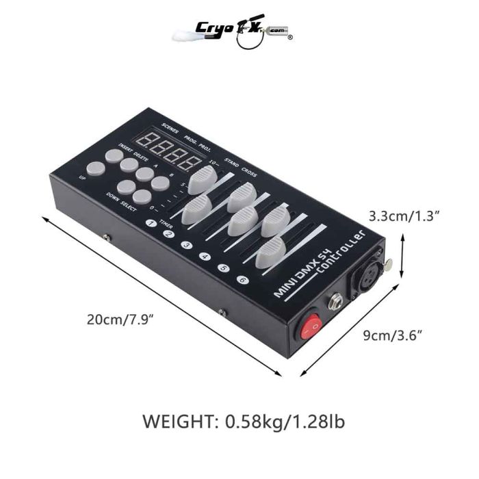 DMX 512 Controller - DJ Lighting SPFX Controller