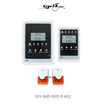 Remote Carbon Dioxide CO2 Storage Safety 3 Alarm