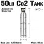 50lb Co2 Tank (Siphon Tube) thumbnail