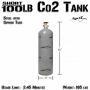 Short 100lb Co2 Tank (Siphon Tube) thumbnail