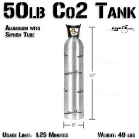 50lb Co2 Tank (Siphon Tube)