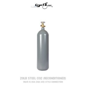 Used 20lb Co2 Tank Steel (Non Siphon)