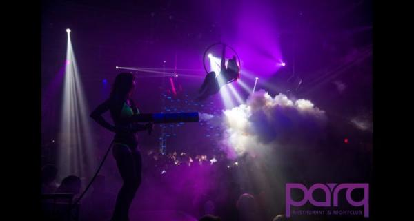 CryoFX® LED Co2 Cannon Jets were used at Parq Nightclub