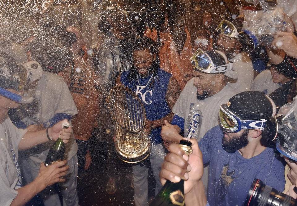 Kansas City Royals are World Baseball Champions in 2015 - they will use CryoFX CO2 Cannon Stadium Jets to create their own special effects party atmosphere 2