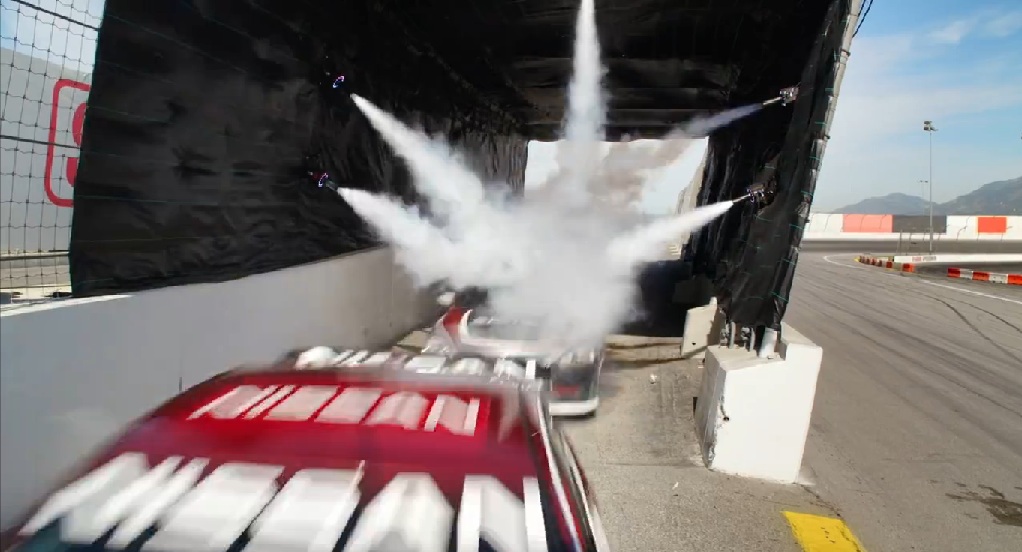 Nissan Ride of Your Life used Co2 Special Effect Smoke Jets from CryoFX®